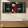 Paintingmantra Money Maker Pop Art Canvas Wall Painting Office Decor 22x46 Inch