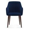 Owen Lounge Chair in  Midnight Blue Colour