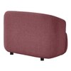 Morgen Boucle Fabric 1 Seater Sofa In Pink