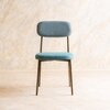 New Yoho Stainless Steel Dining Chair in Blue Colour