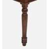 Hrida Solid Wood 4 Seater Dining Table in Teak Finish
