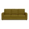 Apollo High Back 3 Seater Fabric Sofa in Olive Green Colour