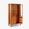 Aayam Solid Wood Highboard in Brown Colour
