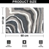 Luxe Home Super Soft Canada MultiWaves mat (40x60 cm) - Pack of 1