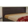 Taygete Solid Wood King Size Drawer Storage Bed In Melamine Finish