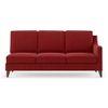 Abbey Sectional Sofa (Colour : Salsa Red, Cushion : Soft, Seater : Left Aligned 3 Seater + Left Aligned Chaise)