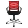 Vertigo Ergonomic Mesh Office Chair Mid Back (Red-Black)