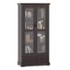 Alexandra Solid Wood Bookshelf In Mahogany Finish