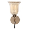 Eliante Modern Wall Lights Mild Steel & Glass Material Gold & Champaign Finish