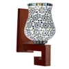 Devansh Solid Wood Electric Wall Light in Multi Colour with Multi Shade Count of 1 Light