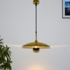 Cornel Gold Metal Hanging Pendant Light