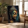 The Castle Decor Lord Buddha Wall Painting Framed Artwork 20x30 Inch Style 3