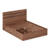Rodrigues Queen Size Box Storage Bed In Sheesham Paper Finish