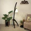 Species Beige Jute Floor Lamp with Beige Jute Base