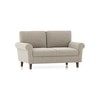 Oxford 2 Seater Fabric Sofa In Oyster Beige Colour