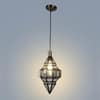 Eliante Emira Gold Iron Hanging Light With E27 Holder In Gold Colour