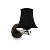 Devansh Metal Electric Wall Light in Gold Colour with Multicolor Shade Count of 1 Light
