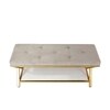 The Origami Metal Bench in Grey Finish