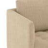 Florence Luxe 2 Seater Fabric Sofa in Sandshell Beige Colour