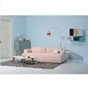 Scandinavian Xever Steel Side Table in White Colour