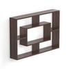 BLUEWUD Crafte Engineered Wood Wall Mount Wall Shelf, Display Rack (Wenge)