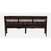 Nehmat 3 Seater Wooden Sofa