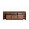 Yuko TV Unit with Two Drawers in Columbia Walnut Finish