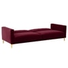 Calisa 3 Seater Pull Out Sofa cum Bed  in Maroon Colour