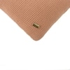 Mini Moss Knit Dusty Coral Cushion Cover  16X16 Inches