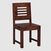 Elian Solid Wood Dining Chair in Honey Finish - Set of 2