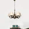 Devansh Solid Wood Electric Wall Light in Multi Colour with Multi Shade Count of 1 Light
