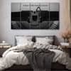 The Castle Decor Motivational Wall Painting Wooden Framed 27x48 Inch (Style 1)