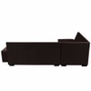 Melo 3 Seater Fold Out Sofa cum Bed  in Brown Colour