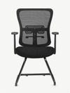 Kepler Brooks Ignis Visitor Chair in Black Colour