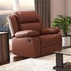 Griffin Single Seater Recliner Sienna Brown Colour