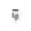 Raphael Multicolour Glass Cluster Hanging Light