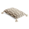 Tribal Knit Pillow Cover  Stone Natural 16X24  Inches
