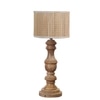 Devansh Bamboo Table Lamp With Wood Base -(7X17.5 Inches)-1