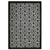 Multicolor Geometric Machine Made Polyester 6 X 9 Feet Carpet