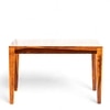 Oakmont Sheesham Wood 4 Seater Dining Table In Pine Finish