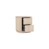 Scandinavian Ludlow Oak Side Table in Beige Colour