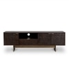 Sculpt Solid Wood TV Unit in Brown Colour