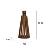 Billet Brown Solid Wood Wall Lights