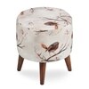 Levi Solid Wood  Ottomon in  Beige Colour