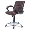 Ammoreavolea Mid Back Executive Chair in Brown Colour