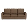 Apollo Compact Sofa Set (Colour : Mocha, Cushion : Hard, Back Type : High Back, Seater : 3+1+1)