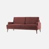 Alife Fabric Sofa (Pink)
