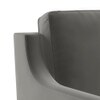 Abbey Sectional Sofa (Colour : Ash Grey Velvet, Cushion : Hard, Seater : Right Aligned 2 Seater + Right Aligned Chaise)