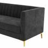 Loris Fabric Sofa - Grey