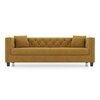 Windsor 3 Seater Fabric Sofa (Colour: Ochre)